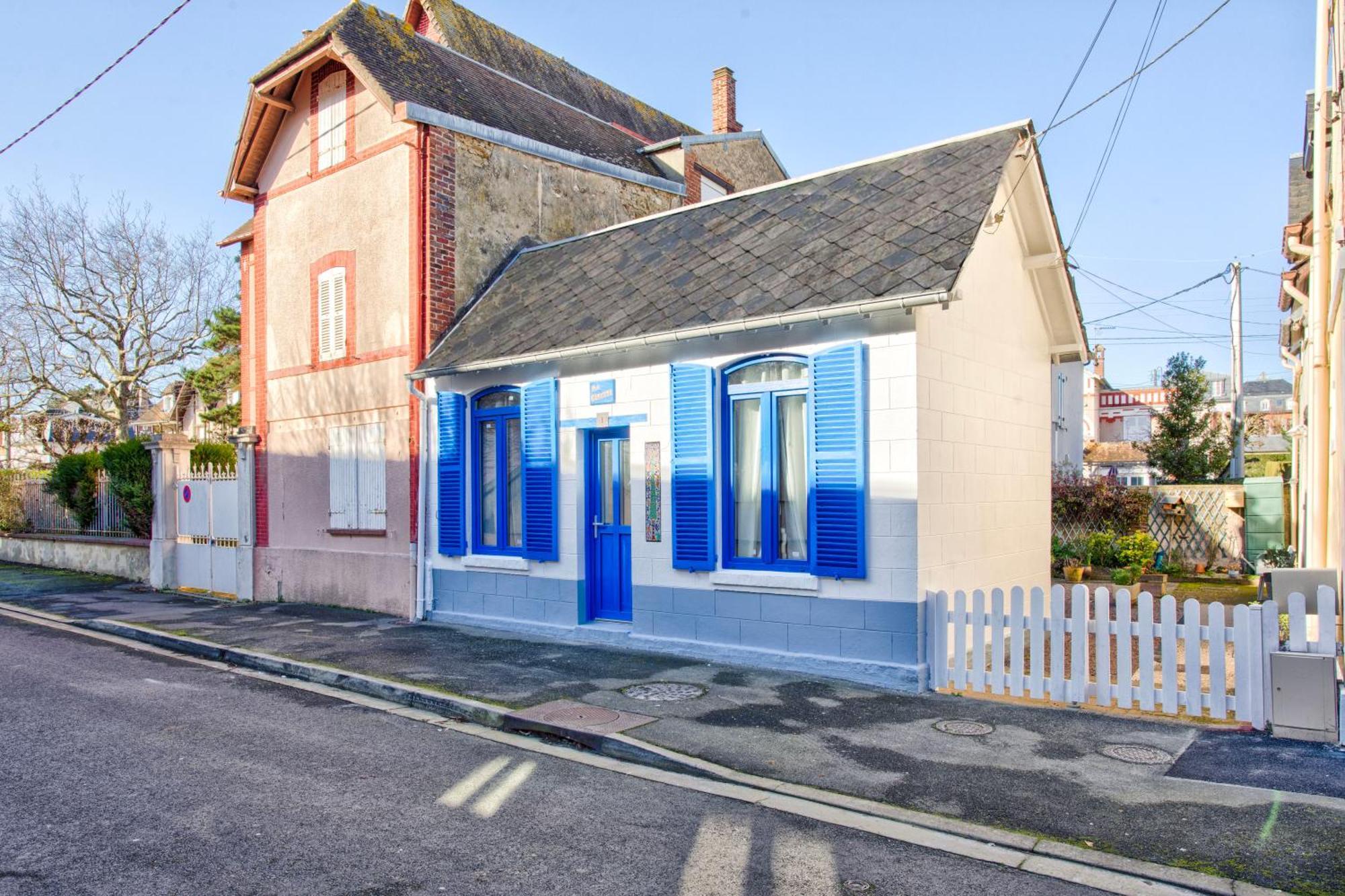 La Maison De Pecheur De Ginette Cabourg Eksteriør bilde
